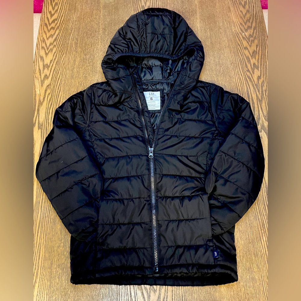 Gap Kids - Boys Black Cold-Control Jacket